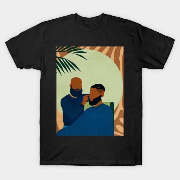 Barbershop T-Shirt by DomoINK